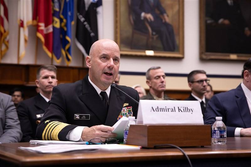 Acting Chief of Naval Operations Adm. James Kilby. (Photo source: www.facebook.com/USNavy)