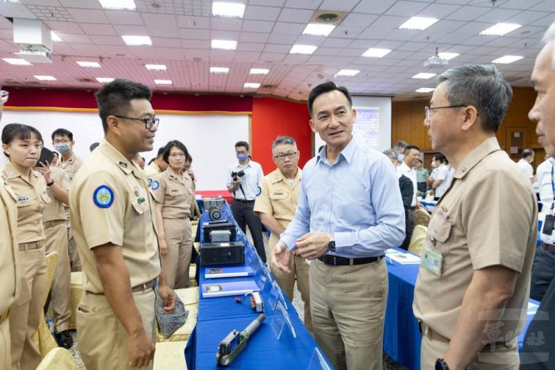國防部常務次長楊中將視導會場