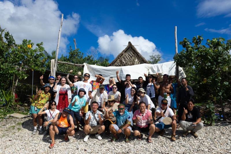 The NMP delegation visits University of Guam’s Micronesian Area Research Center for cultural exchange