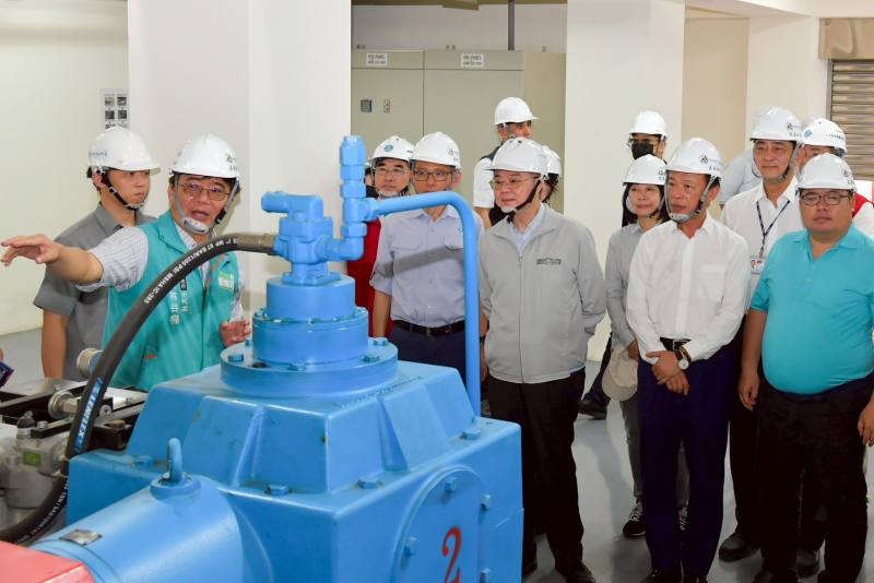 卓揆：治水工程已見成效 持續做好各項防汛準備工作