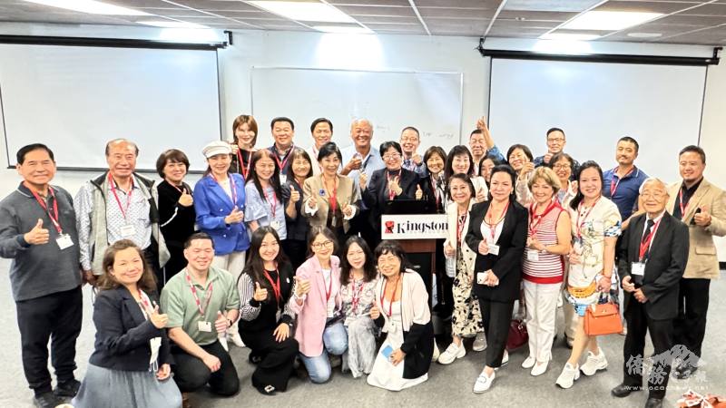橙縣華人商會組團探索金士頓科技企業文化