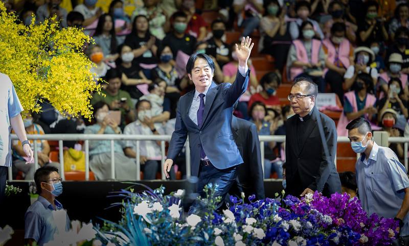 總統出席「台灣基督長老教會宣教160週年紀念感恩禮拜」