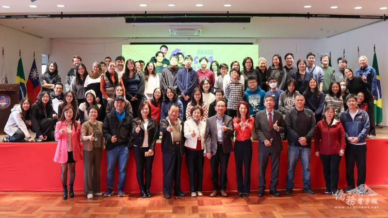 海外青年文化大使巴西地區體驗營成立大合照