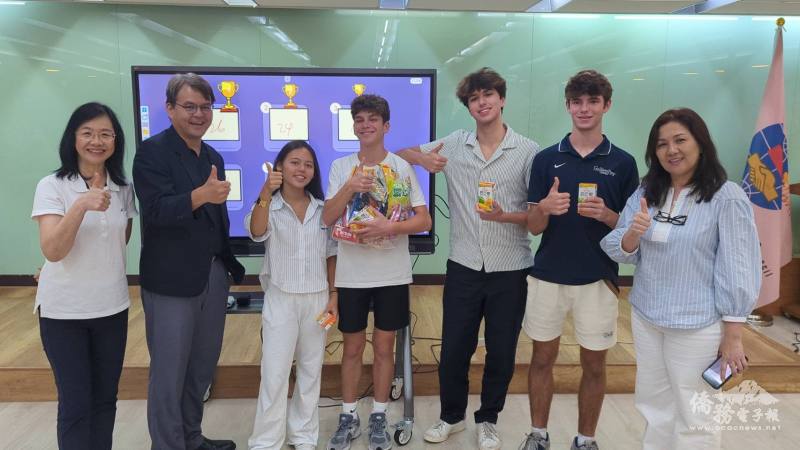 贈送互動活動優勝隊伍臺灣零嘴及飲料