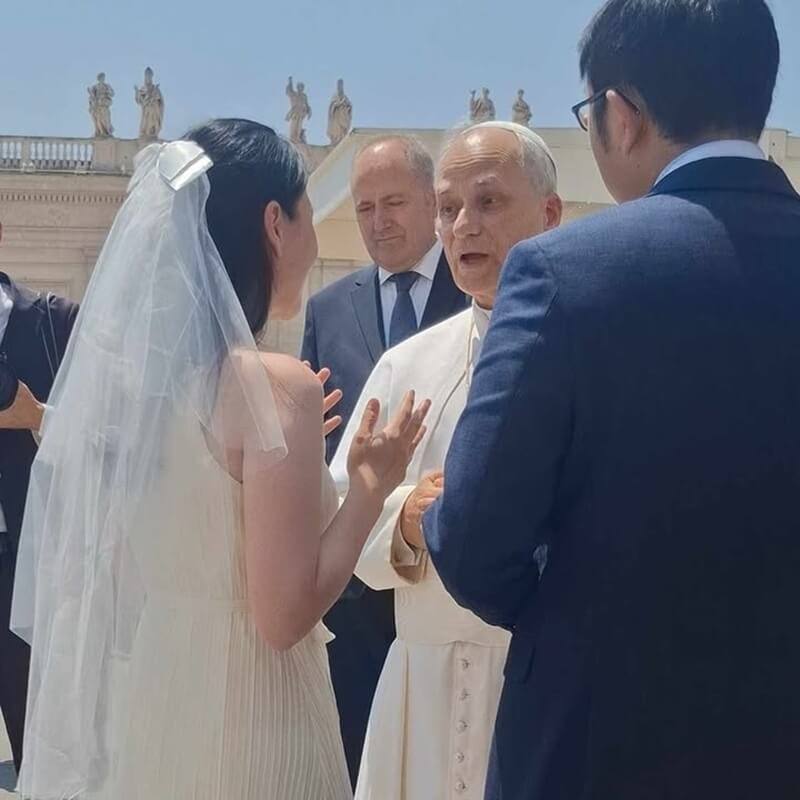 Photo taken from the Facebook page of Taiwan's embassy to the Holy See