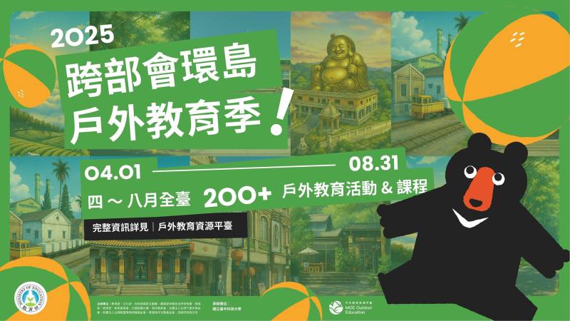 2025跨部會環島戶外教育季-平臺抽獎活動