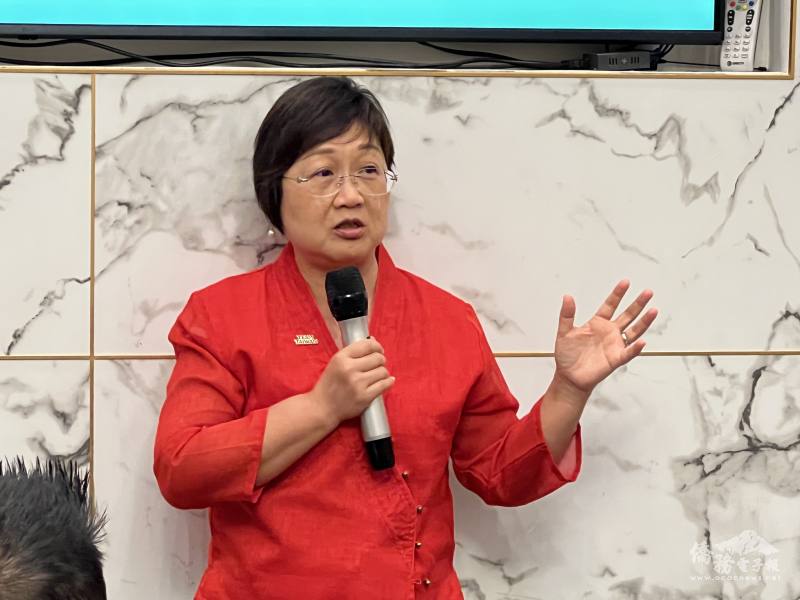 僑委會委員長徐佳青致詞