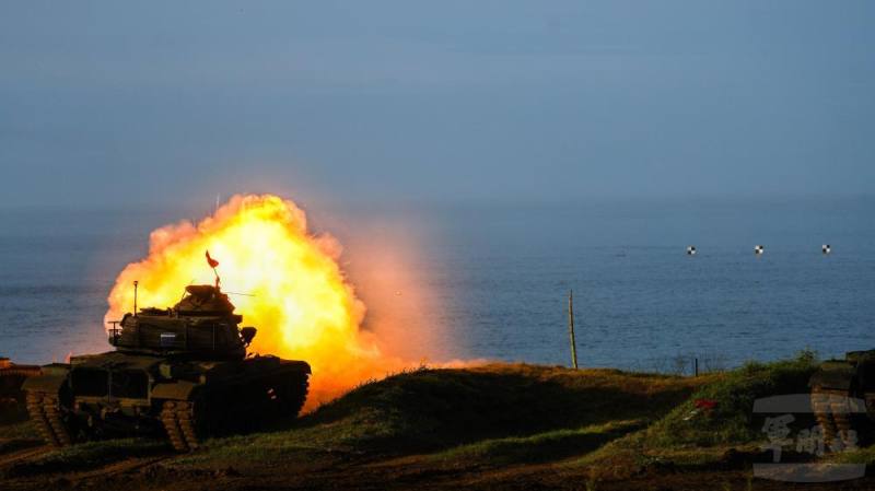 澎防部實施「鎮疆操演」