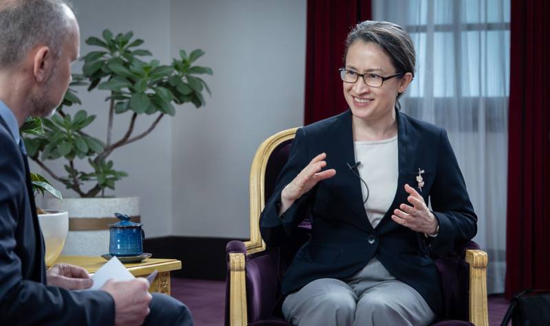 蕭美琴副總統日前接受「挪威國家廣播公司」（Norsk Rikskringkasting AS,NRK）專訪，針對兩岸關係、地緣政治、臺美關係、擔任駐美代表期間的外交推動心得，以及臺灣對挪威與其他歐洲國家之政策期望等議題進行回應