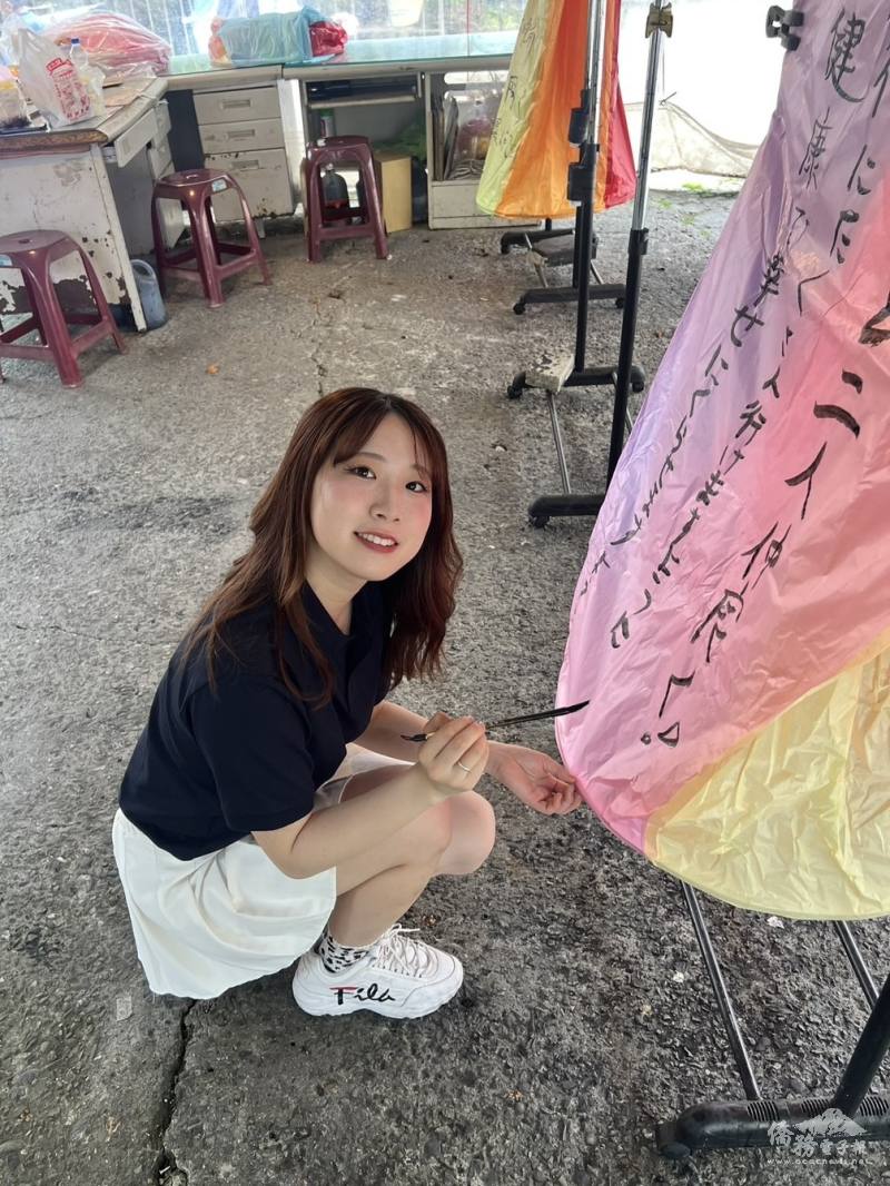 透過舉辦文化體驗活動，也讓國府那櫻加深對故鄉臺灣的認識與情感