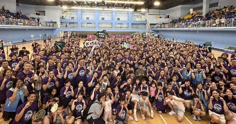 2025年第11屆「羽您有約」羽球公益賽22日舉行開幕儀式，拿下奧運雙金的「麟洋配」李洋、王齊麟也現身會場，讓數千名粉絲開心不已