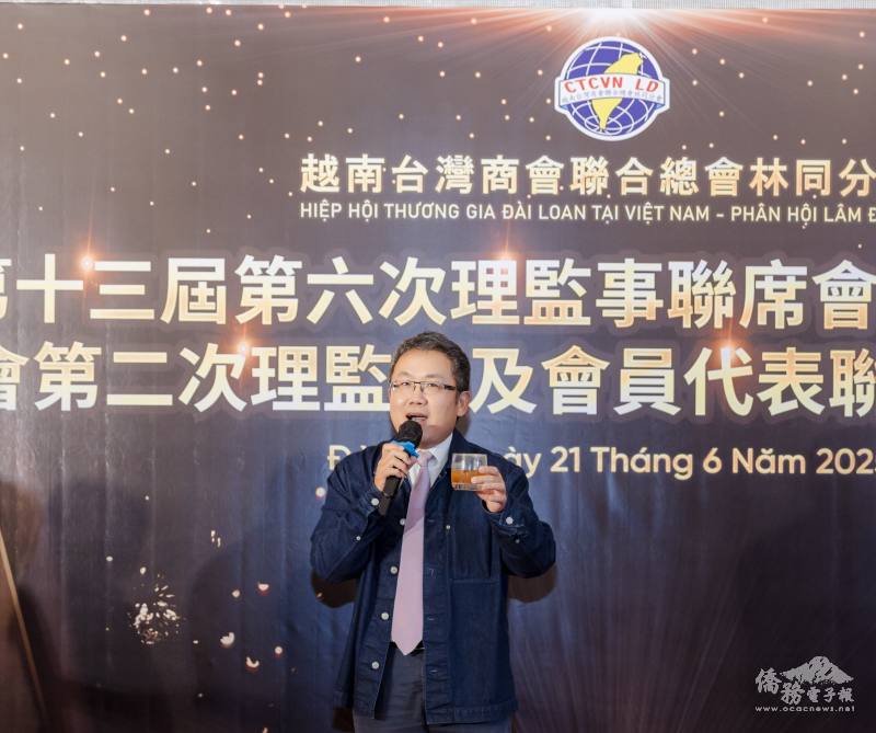 駐越南代表處大使劉世忠致詞