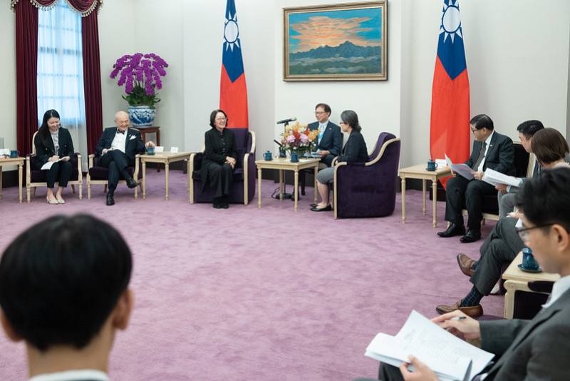 副總統接見「前聯合國秘書長減災事務特別代表暨聯合國減災辦公室負責人水鳥真美女士」