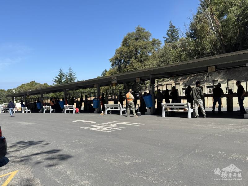 射擊比賽靶場遠景