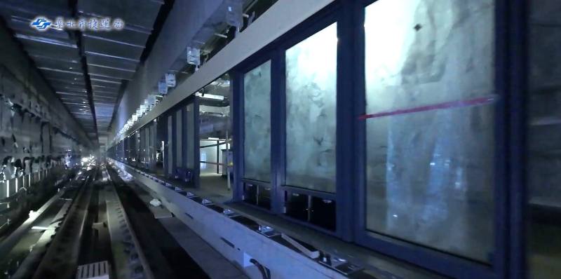 The platform level of Guangci/Fengtian Temple Station
