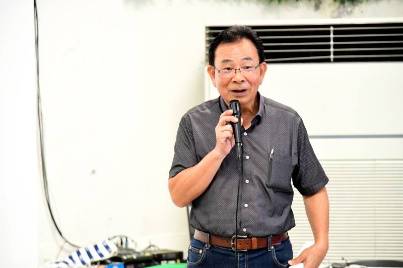 陳信言場長主持開訓