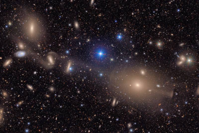 中央大學天文所參與美國推動的魯賓天文台「時空巡天傳世計畫」（LSST），LSST計畫於6月發布第1批天文觀測影像。（LSST計畫提供）