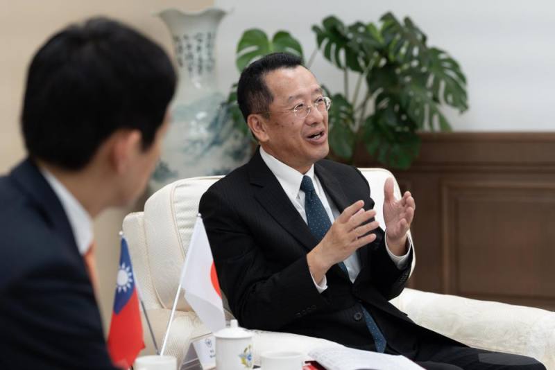 顧部長表示，臺日同為共享自由、民主等價值的重要夥伴