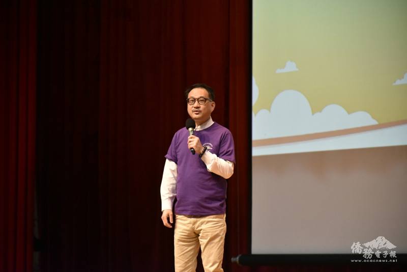 僑委會副委員長阮昭雄致詞