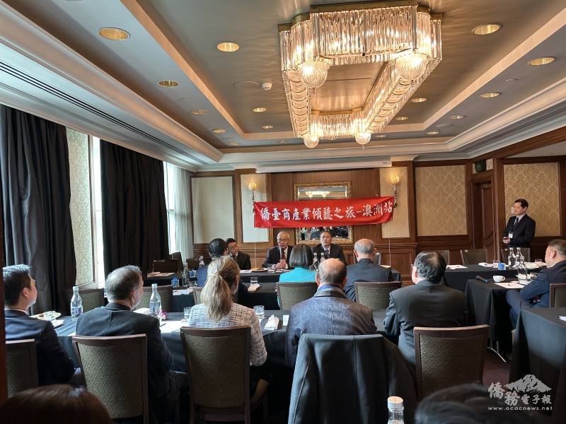 僑委會副委員長張良民致詞