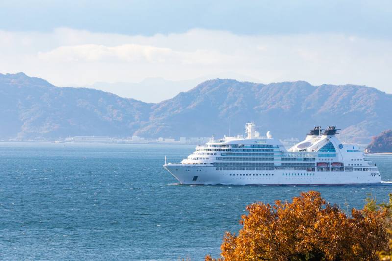 三井海洋郵輪考察團6月22日至29日派遣代表來台進行為期8天7夜的踩線行程，為布局東亞航線，業者表示，未來航程將納入台灣港口。（三井海洋郵輪提供）