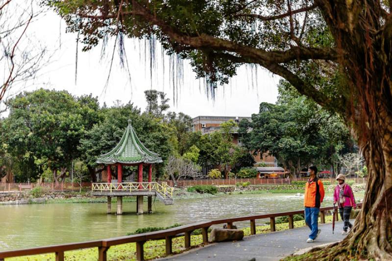 台灣大學的醉月湖昔日是農業灌溉的埤塘。