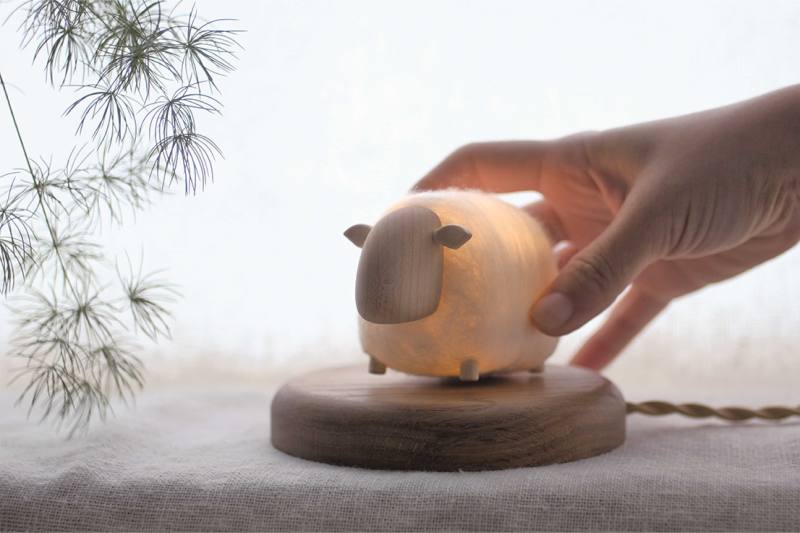 木子到森-綿羊小夜燈