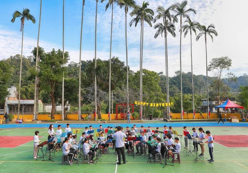 新竹縣關西鎮玉山國小兒童樂隊