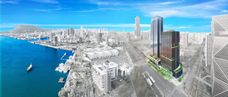 高雄市特貿三南基地完工3D模擬圖