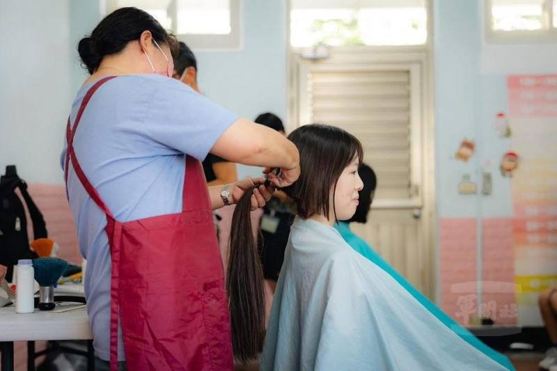 國軍軍事校院正期118年班日前辦理新生入學報到。（國防大學提供）