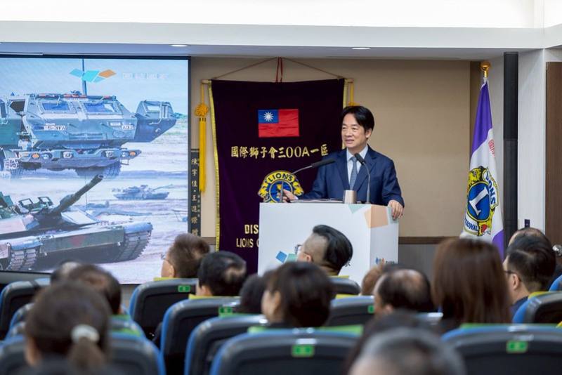 總統發表「團結國家十講」第四講　籲國人不分政黨朝野相挺國軍　支持國防預算　以實力達成真和平