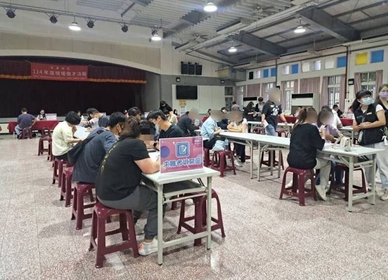 勞動部勞動力發展署桃竹苗分署5日將舉辦苗栗首場大型徵才活動，預計有36家企業參與，提供約1500個職缺。（桃竹苗分署提供）