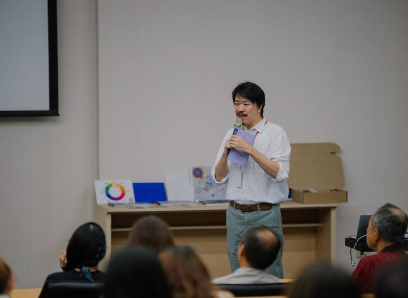 美感與設計課程創新計畫主持人凌天教授致詞