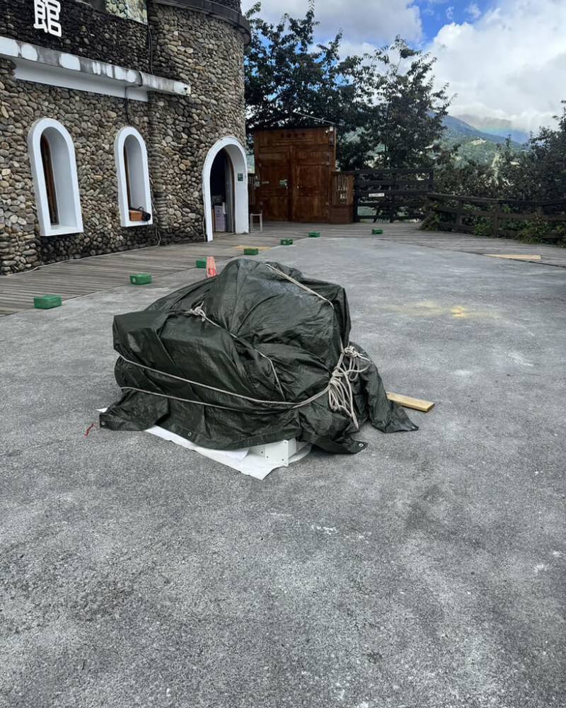 颱風丹娜絲持續接近台灣，清境農場6日中午12時起至7日預警性休園，維護遊客安全。（清境農場提供）