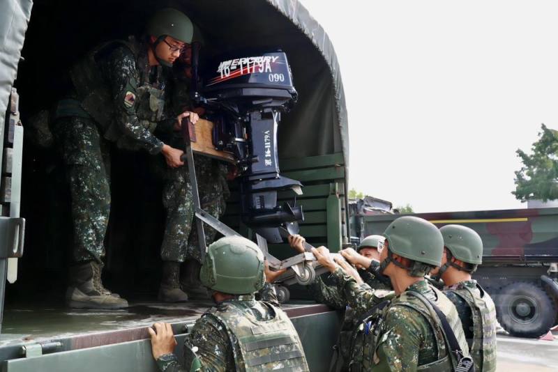 第五作戰區完成災防前整備，全力提升應變效能。（第五作戰區提供）