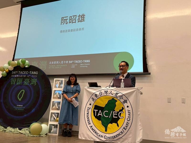 僑委會副委員長阮昭雄出席開幕式