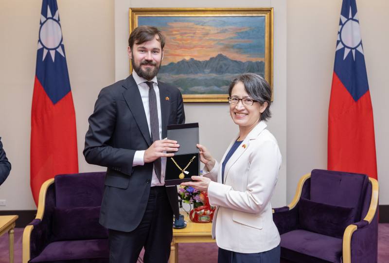 副總統接見「立陶宛國會友台小組訪團」