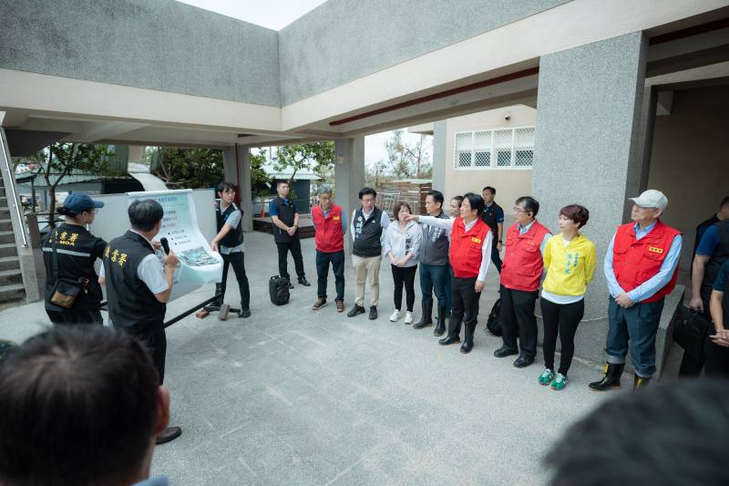 總統聽取農糧署及漁業署說明災損情況及救濟措施