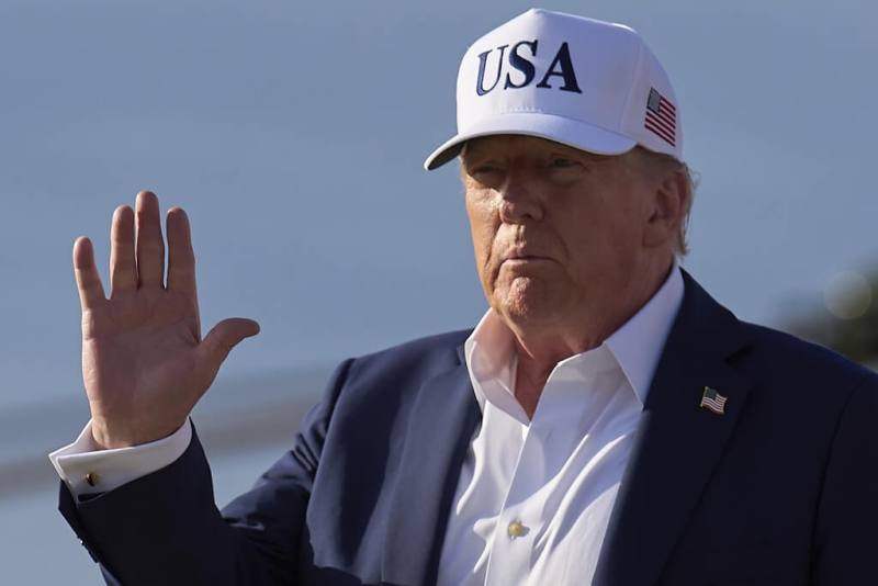 美國總統川普。（美聯社）