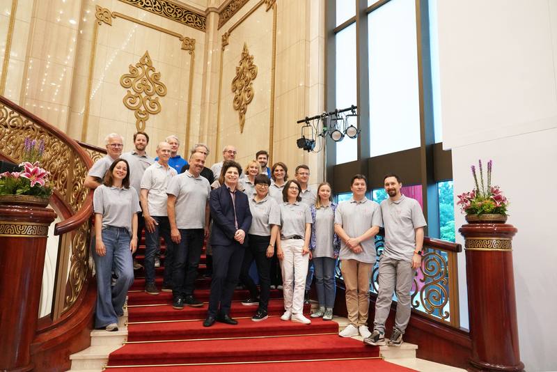 小提琴名家奧古斯汀．哈德利希（Augustin Hadelich）（前中黑衣者）10日起將與柏林愛樂巴洛克獨奏家合奏團展開台北、台南共3場巡演