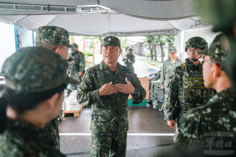 柏副部長視導「自強41號演習」