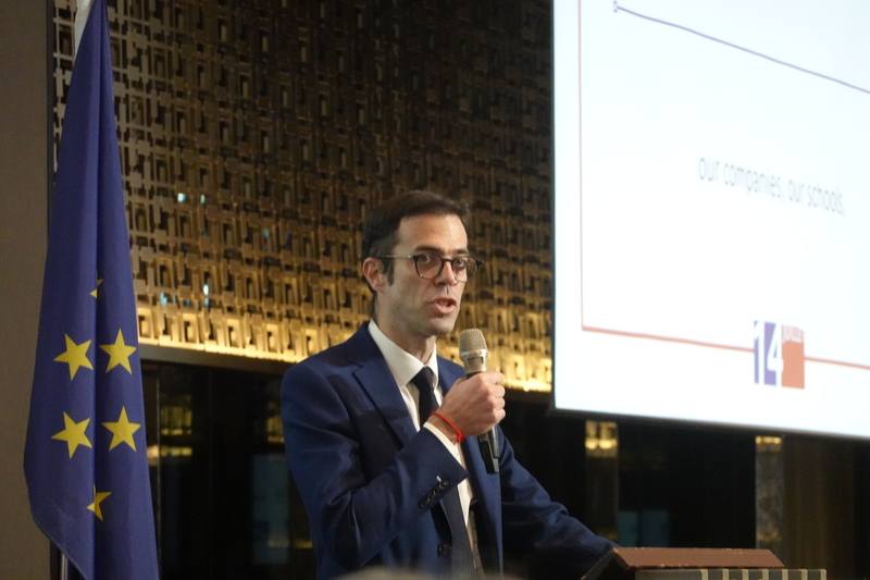 French representative to Taiwan Franck Paris. CNA photo July 11, 2025