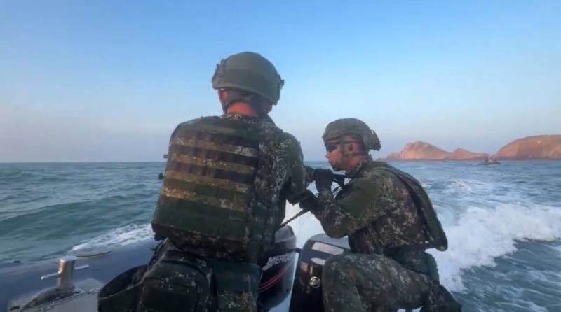 國軍年度重大演習「漢光41號」實兵操演，馬祖防衛指揮部莒光守備大隊15日清晨於莒光實施實彈射擊，模擬敵軍自海上突襲，以實戰化操演展現重層火力打擊能量。（馬祖防衛指揮部提供）