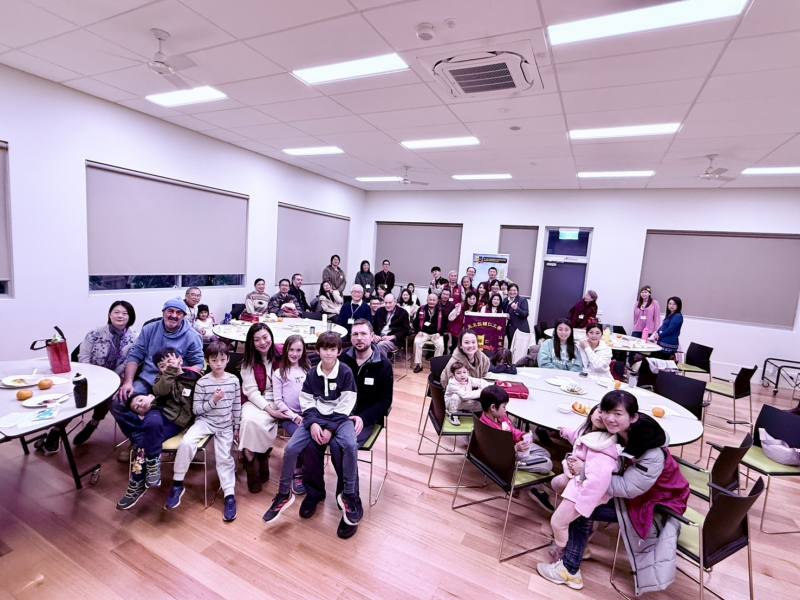 活動合影(輔仁大學墨爾本校友會提供)