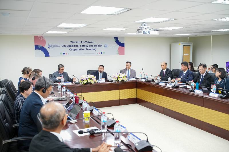 第四屆臺歐盟職業安全衛生合作會議，洪申翰部長致詞