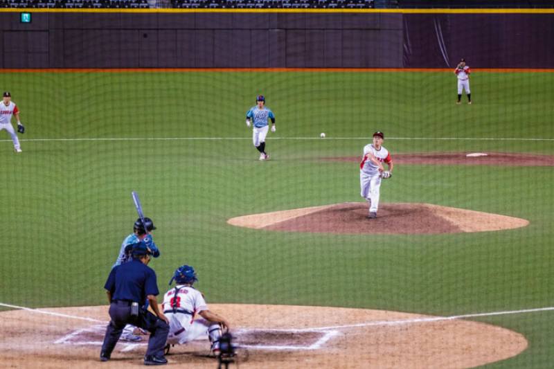 The Taipei Dome hosted the baseball finals of WMG 2025.​​