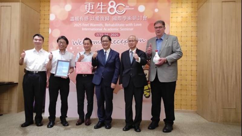 鄭部長於歡迎晚宴歡迎國外學者