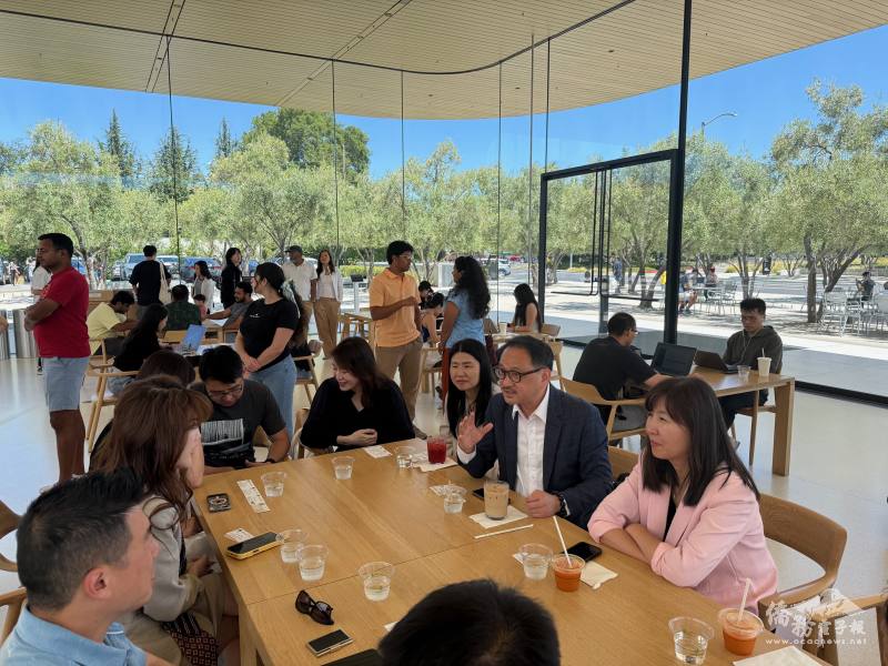 臺裔工程師分享個人心得與阮昭雄交流