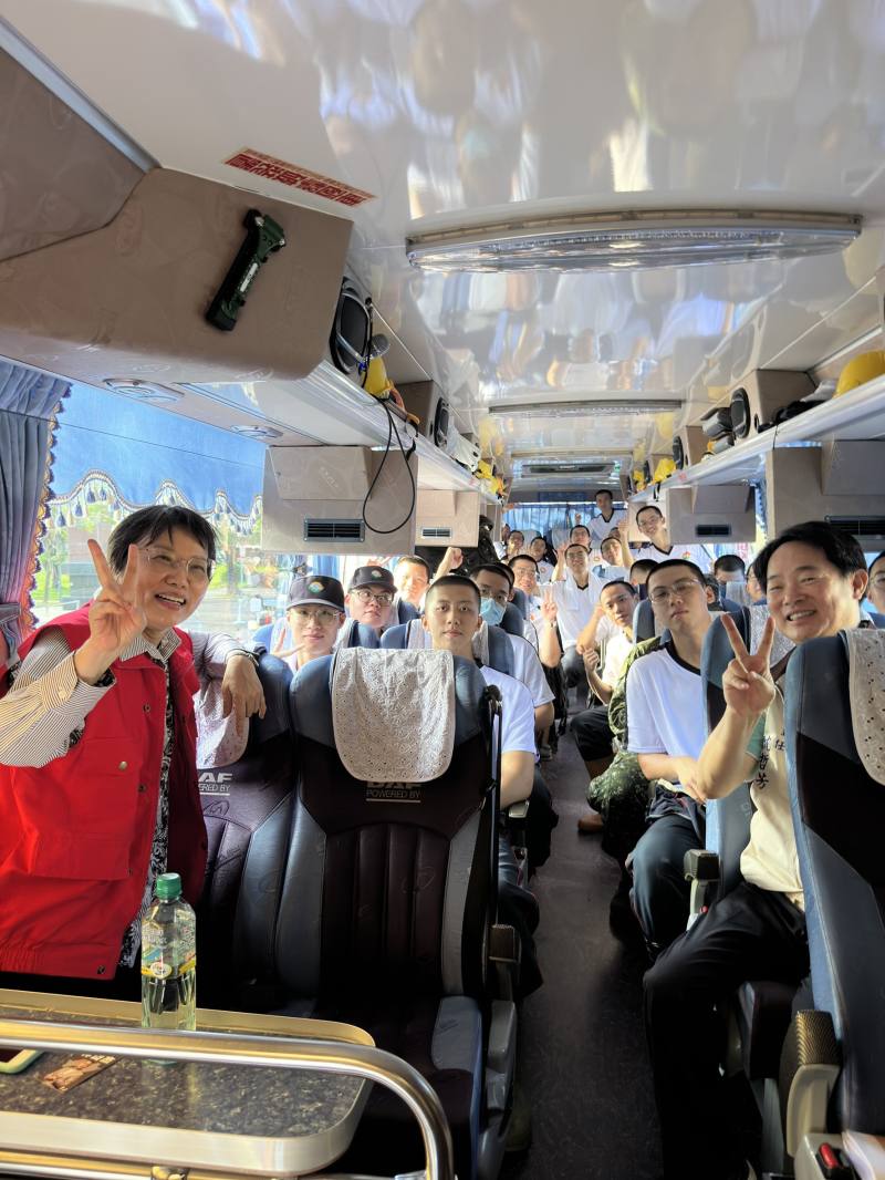 劉世芳慰勉投入災後復原替代役役男