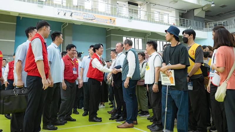 總統視導「臺北市2025城鎮韌性演習」